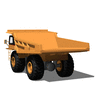 GIF animado (79307) Camion volquete
