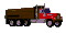 GIF animado (78519) Camion volquete dando vueltas