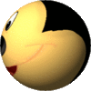GIF animado (83933) Cara mickey globo