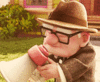 GIF animado (81076) Carl fredricksen megafono