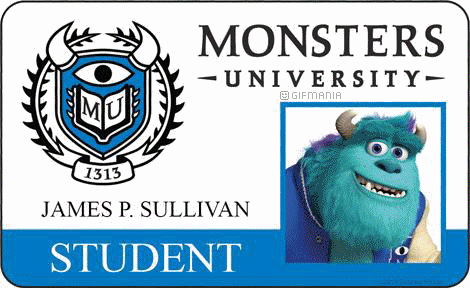 GIF animado (80967) Carnet monsters university