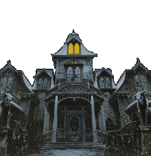 Imagen GIF de Caseron encantado animado