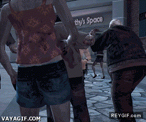 GIF animado (86852) Cazando zombies con estilo
