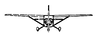 GIF animado (78144) Cessna desde delante