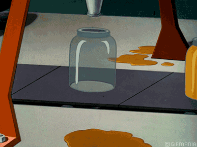 GIF animado (83747) Chop bebiend miel