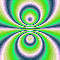 GIF animado (85702) Circulos psicodelicos verdes