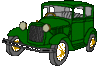 GIF animado (78589) Coche clasico verde