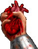 GIF animado (77013) Corazon mano