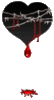 GIF animado (77014) Corazon negro alambre