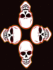 GIF animado (76935) Cuatro calaveras
