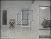 GIF animado (86840) Cubo flotante