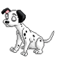 GIF animado (81191) Dalmata lucky