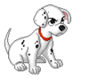 GIF animado (81195) Dalmata rolly