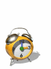 GIF animado (76444) Despertador amarillo