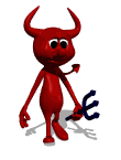 GIF animado (77048) Diablo simpatico