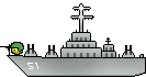 GIF animado (78255) Dibujo de barco acorazado