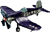 GIF animado (77596) Dibujo de chance vought fu corsair