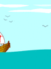 GIF animado (78444) Dibujo de galeon