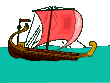 GIF animado (78315) Dibujo de un barco viking