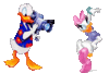 GIF animado (84436) Donald daisy