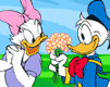 GIF animado (80533) Donald daisy enamorados