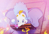 GIF animado (82486) Dumbo fuego