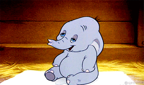 GIF animado (82495) Dumbo orejas grandes