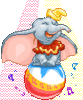 GIF animado (82496) Dumbo pelota