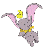 GIF animado (82500) Dumbo volando
