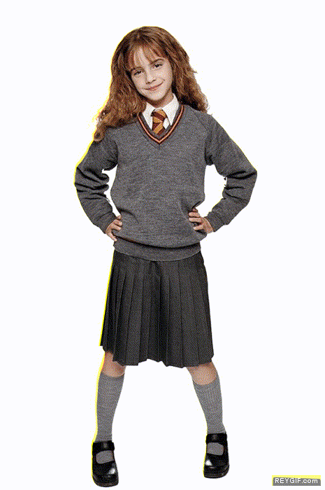 Imagen GIF de El cambio de emma watson hermione animado