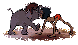 GIF animado (82878) Elefantito