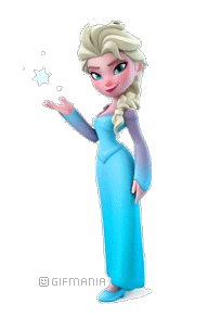 GIF animado (82651) Elsa disney infinity