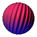 GIF animado (85793) Esfera roja girando