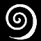 GIF animado (85803) Espiral blanca negro