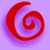 GIF animado (85806) Espiral girando rosa