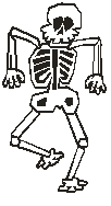 GIF animado (77076) Esqueleto bailando