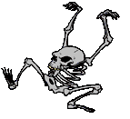 GIF animado (77079) Esqueleto gris