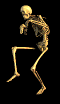 GIF animado (77123) Esqueleto sigiloso