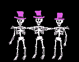 GIF animado (77084) Esqueletos bailando