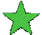 GIF animado (85837) Estrella verde girando