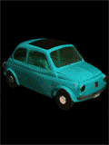 GIF animado (78873) Fiat turquesa