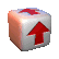 GIF animado (85595) Flecha cubo arriba