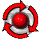 GIF animado (85608) Flechas circulo rojo