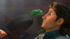 GIF animado (82551) Flynn rider pascal camaleon