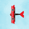 GIF animado (77604) Fokker dr i baron rojo disparando