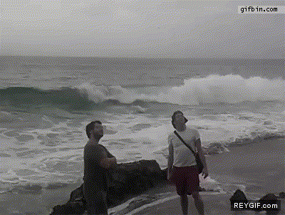 GIF animado (90011) Foto en la playa fail
