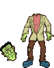 GIF animado (77233) Frankenstein cabeza