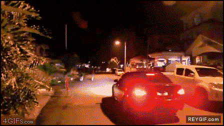 GIF animado (86594) Fuegos artificiales de muuuy cerca