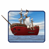 GIF animado (78358) Galeon pirata