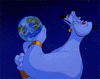 GIF animado (81438) Genio bola mundo